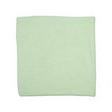 Microfiber Cleaning Cloths, 16 X 16, Green, 24-pack