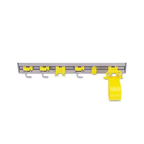Closet Organizer-tool Holder, 34w X 3.25d X 4.25h, Gray