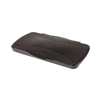Hinged Lid For Vented Slim Jim, 20.38w X 11.38d X 2.75h, Black