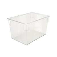 Food-tote Boxes, 21 1-2gal, 26w X 18d X 15h, Clear