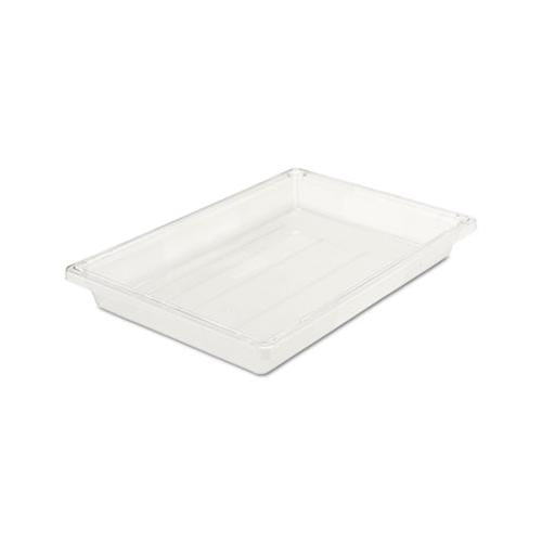 Food-tote Boxes, 5gal, 26w X 18d X 3 1-2h, Clear