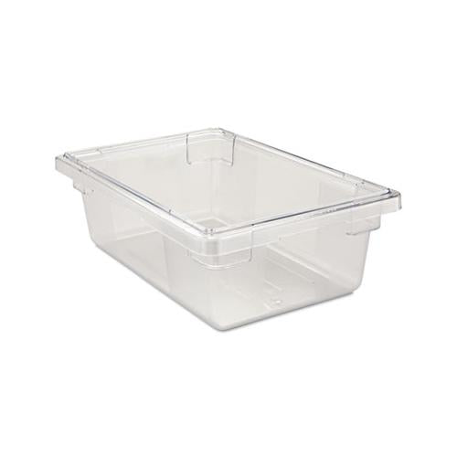 Food-tote Boxes, 3 1-2gal, 18w X 12d X 6h, Clear