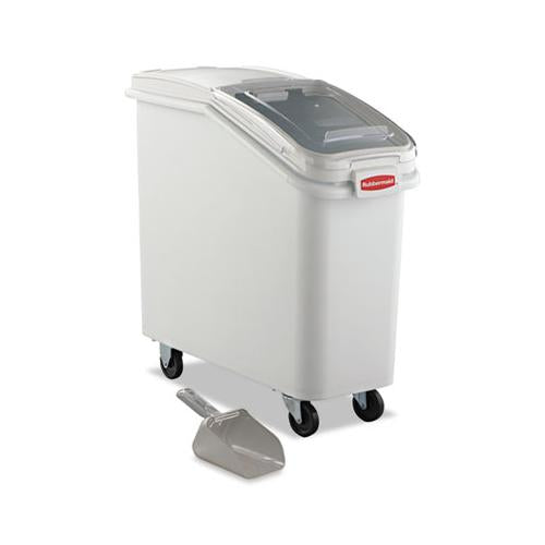 Prosave Mobile Ingredient Bin, 20.57gal, 13 1-8w X 29 1-4d X 28h, White