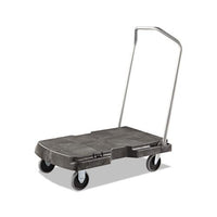 Triple Trolley, 500-lb Capacity, 20.5w X 32.5d X 7h, Black