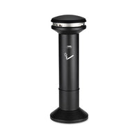 Infinity Ultra-high Capacity Smoking Receptacle, 6.7 Gal, 41.5" High, Black