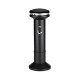 Infinity Ultra-high Capacity Smoking Receptacle, 6.7 Gal, 41.5" High, Black