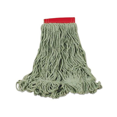 Super Stitch Blend Mop Heads, Cotton-synthetic, Green, Large