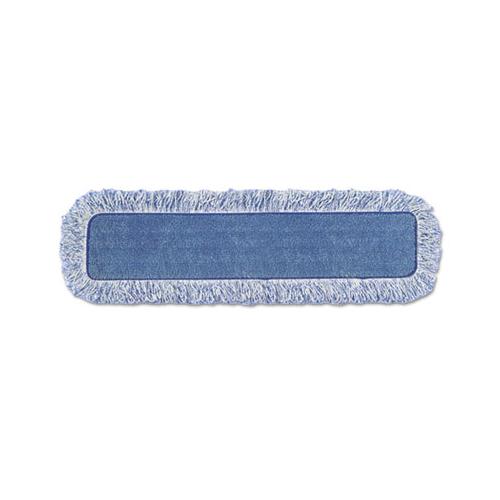 High Absorbency Mop Pad, Nylon-polyester Microfiber, 18" Long, Blue