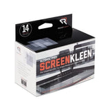 Screenkleen Alcohol-free Wipes, Cloth, 5 X 5, 14-box