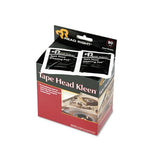 Tape Head Kleen Pad, Individually Sealed Pads, 5 X 5, 80-box