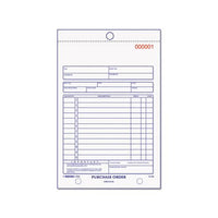 Purchase Order Book, Bottom Punch, 5 1-2 X 7 7-8, Two-part Carbonless, 50 Forms