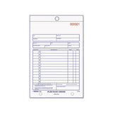 Purchase Order Book, Bottom Punch, 5 1-2 X 7 7-8, Two-part Carbonless, 50 Forms