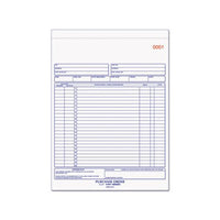 Purchase Order Book, 8 1-2 X 11, Letter, Three-part Carbonless, 50 Sets-book