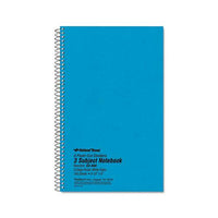 Three-subject Wirebound Notebooks, 3 Subjects, Medium-college Rule, Blue Cover, 9.5 X 6, 150 Sheets