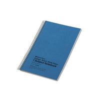 Single-subject Wirebound Notebooks, 1 Subject, Medium-college Rule, Blue Cover, 9.5 X 6, 80 Sheets