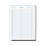 Wirebound Call Register, 8 1-2 X 11, 3, 700 Forms-book