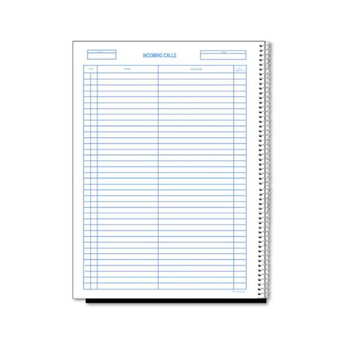 Wirebound Call Register, 8 1-2 X 11, 3, 700 Forms-book