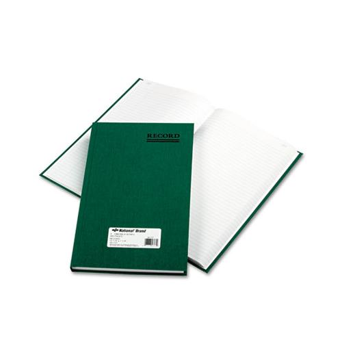 Emerald Series Account Book, Green Cover, 300 Pages, 12 1-4 X 7 1-4