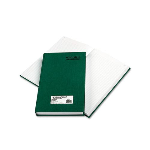 Emerald Series Account Book, Green Cover, 500 Pages, 12 1-4 X 7 1-4