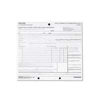 Bill Of Lading, Short Form, 7 X 8 1-2, Three-part, 50 Loose Form Sets-pack