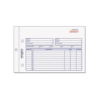 Invoice Book, 5 1-2 X 7 7-8, Carbonless Duplicate, 50 Sets-book