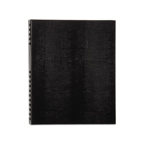 Notepro Notebook, 1 Subject, Medium-college Rule, Black Cover, 11 X 8.5, 100 Sheets
