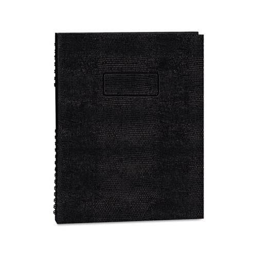 Ecologix Notepro Executive Notebook, Medium-college Rule, Black, 11 X 8.5, 100 Sheets