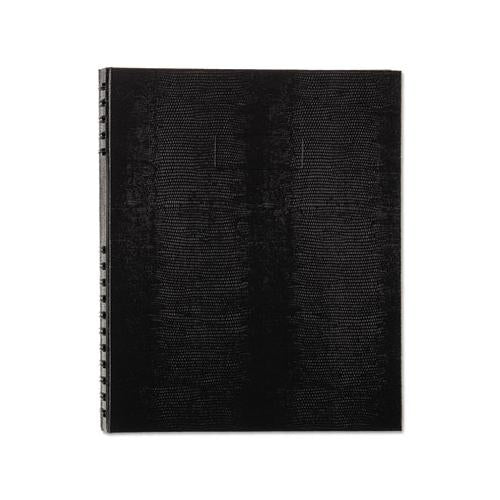 Notepro Notebook, 1 Subject, Medium-college Rule, Black Cover, 11 X 8.5, 150 Sheets