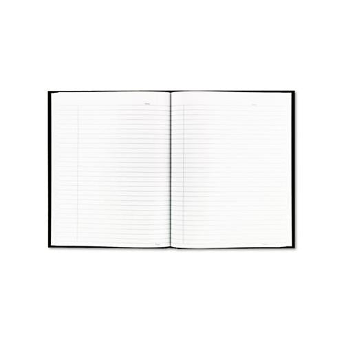 Business Notebook, Medium-college Rule, Black Cover, 9.25 X 7.25, 192 Sheets