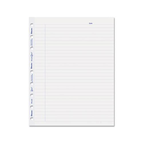 Miraclebind Ruled Paper Refill Sheets, 9-1-4 X 7-1-4, White, 50 Sheets-pack