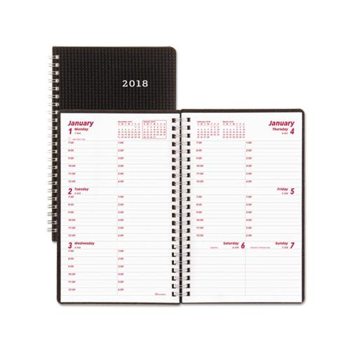 Duraflex Weekly Planner, 8 X 5, Black, 2021