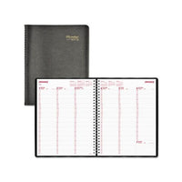 Essential Collection Weekly Appointment Book, 11 X 8.5, Black, 2021