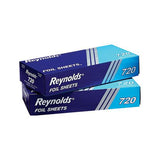 Pop-up Interfolded Aluminum Foil Sheets, 12 X 10 3-4, Silver, 200-box