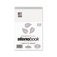 Enviroshades Steno Notebook, Gregg Rule, 6 X 9, Gray, 80 Sheets, 4-pack