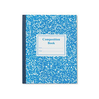 Grade School Ruled Composition Book, Manuscript, Blue, 9.75 X 7.75, 50 Sheets