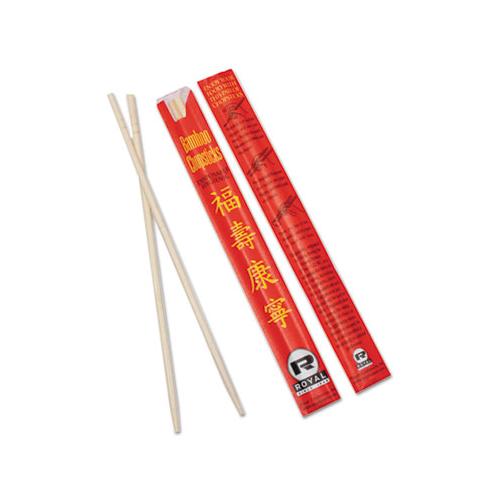 Chopolystyreneticks, Bamboo, 9", Natural, 1000-carton