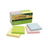 100% Recycled Notes, 3 X 3, Four Colors, 12 100-sheet Pads-pack