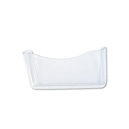 Unbreakable Single Pocket Wall File, Letter, Clear