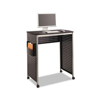 Scoot Stand-up Workstation, 39.5w X 23.25d X 42h, Black