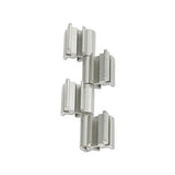 Rumba™ Whiteboard Screen Accessories, Ganging Connector Set, Silver