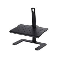 Height-adjustable Footrest, 20.5w X 14.5d X 3.5 To 21.5h, Black