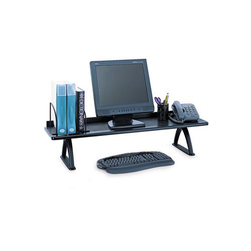 Value Mate Desk Riser, 100-pound Capacity, 42 X 12 X 8, Black