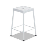 Stool,steel, White