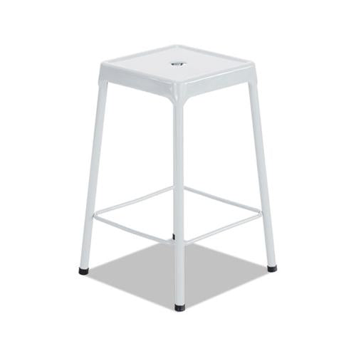 Stool,steel, White