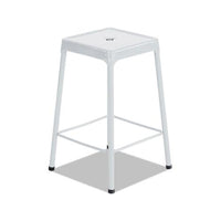 Stool,bar Height,steel,wh