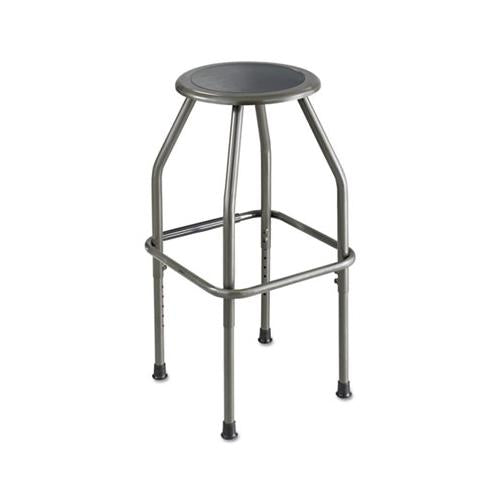 Diesel Industrial Stool With Stationary Seat, 30" Seat Height, Supports Up To 250 Lbs., Pewter Seat-pewter Back, Pewter Base