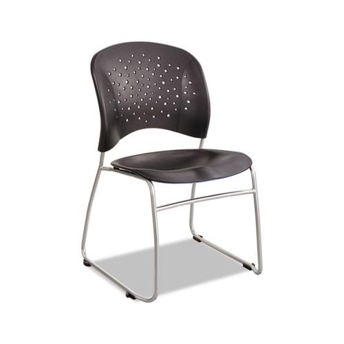 Chair,stacking,2ct,bk