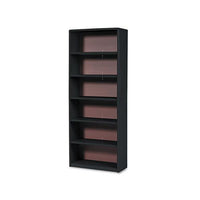 Bookcase,6shf,80"h,bk