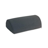 Half-cylinder Padded Foot Cushion, 17.5w X 11.5d X 6.25h, Black