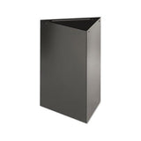 Receptacle,base,15gal,bk